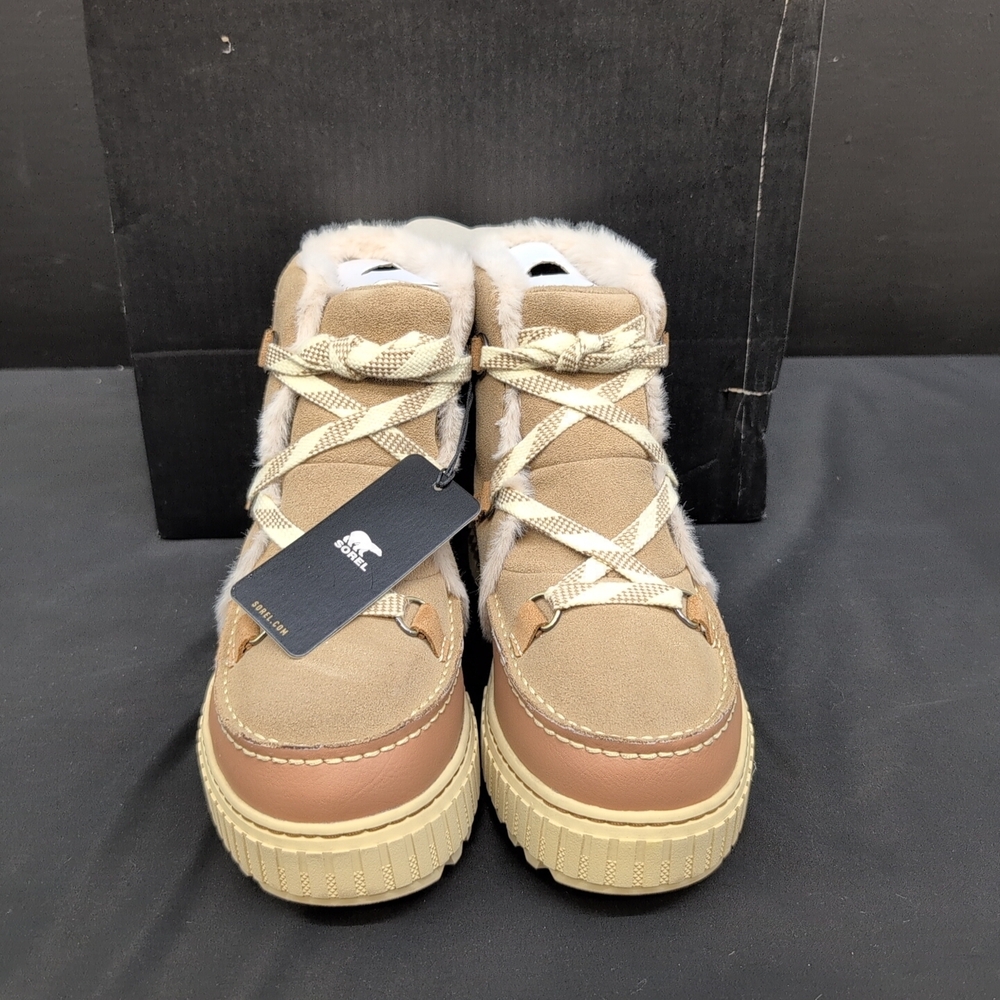 SOREL ONA Ave Alpine Waterproof Winter Boots Women's 7.5 Dusty Tan - Picture 4 of 14